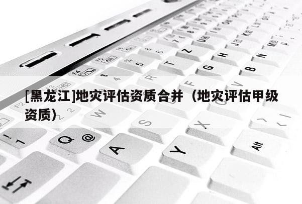 [黑龍江]地災評估資質合并（地災評估甲級資質）