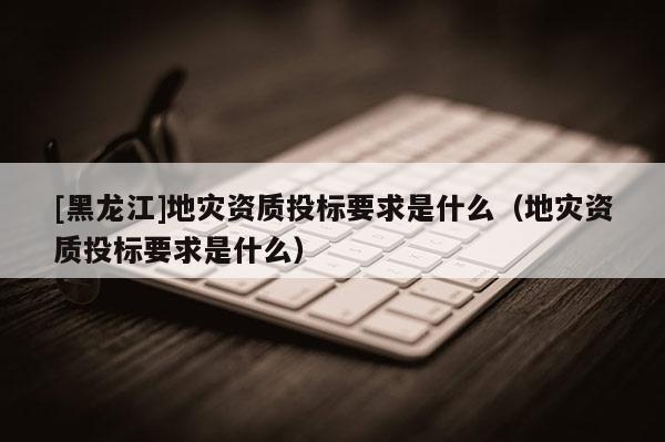 [黑龍江]地災(zāi)資質(zhì)投標要求是什么（地災(zāi)資質(zhì)投標要求是什么）
