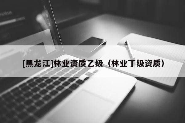 [黑龍江]林業資質乙級（林業丁級資質）