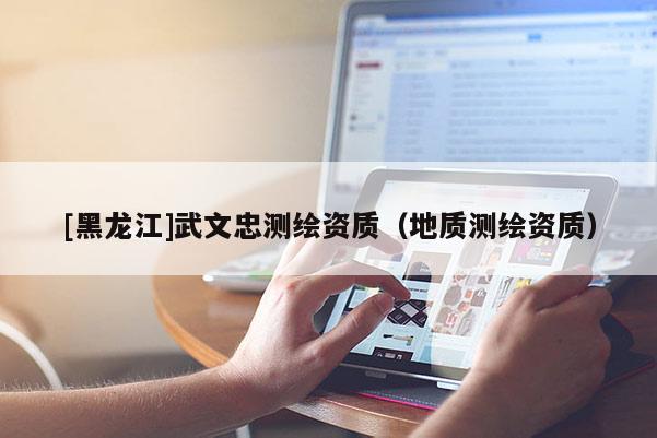 [黑龍江]武文忠測繪資質(zhì)（地質(zhì)測繪資質(zhì)）