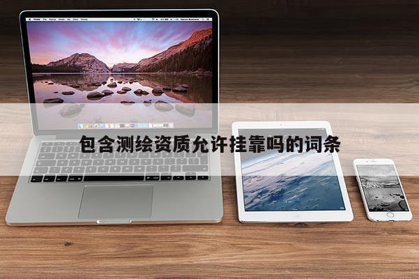 包含測繪資質允許掛靠嗎的詞條