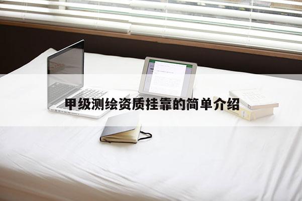 甲級測繪資質掛靠的簡單介紹