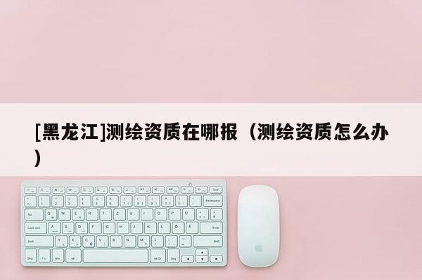[黑龍江]測繪資質在哪報（測繪資質怎么辦）