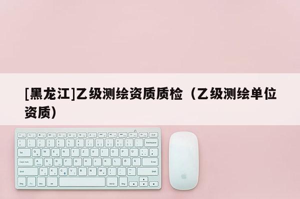 [黑龍江]乙級測繪資質質檢（乙級測繪單位資質）