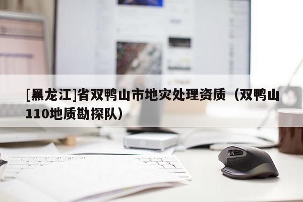 [黑龍江]省雙鴨山市地災處理資質（雙鴨山110地質勘探隊）
